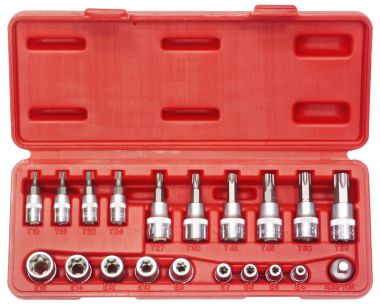 FAMEX 10520 Spezial-Schraubersatz f�r Torx-Schrauben, 20-teilig