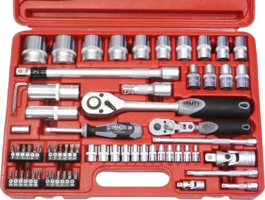 FAMEX 580 SD-21 Mechaniker-Steckschl�sselsatz, 66-teilig