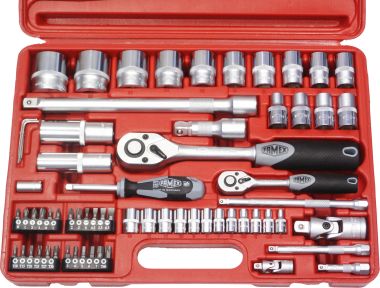 FAMEX 580 SD-30 Mechaniker-Steckschl�sselsatz, 66-teilig