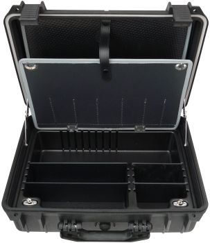 FAMEX 681 L Werkzeugkoffer Protector, leer, mit 2 Paletten