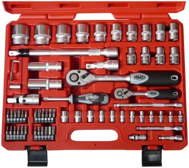 FAMEX 580 SD-20 Mechaniker-Steckschl�sselsatz, 66-teilig