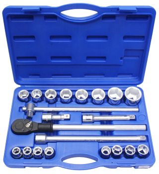 FAMEX 550 Mechaniker-Steckschl�sselsatz, 21-teilig