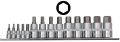 Bit-Eins�tze f�r Innensechskant Inbus-Schrauben, 3 - 19 mm, 14-teilig
