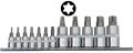 Bit-Eins�tze f�r Torx-Schrauben, T-10 - T-70, 12-teilig