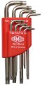 Winkelschraubendreher f�r Torx-Schrauben, T-9 - T-40,  8-teilig