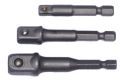 Bohrfutter-Adapter f�r N�sse, 3-tlg.