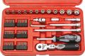 FAMEX 590 SD-18 Mechaniker-Steckschl�sselsatz, 47-teilig