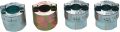 Federbein-Spezialeins�tze 4-tlg.