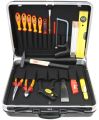 FAMEX 679 HE-10 Elektriker Werkzeugsatz 18-teilig in ABS Schalenkoffer 25L