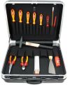 FAMEX 680-15 Elektriker Werkzeugsatz 14-teilig in ABS Schalenkoffer 25L