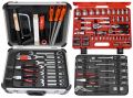 FAMEX 728 ST-19 Werkzeugkoffer Komplettset mit Werkzeugbest�ckung in Top-Qualit�t, mit 66-tlg. Steckschl�sselsatz 4-32mm