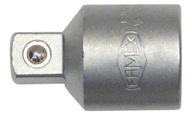 Famex 10692 Adapter, Reduzierstück, 12,5mm (1/2") auf 10mm (3/8") -Antrieb
