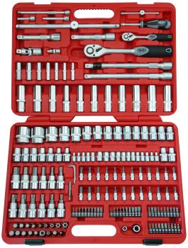 FAMEX 525-20 Mechanics' Socket Set, 174-pcs