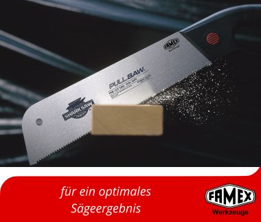 FAMEX 5505 Japanese Saw - Carpenter - 300 mm