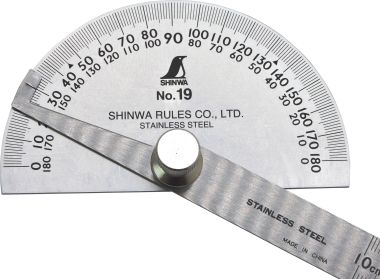 Shinwa 62480 Gauges 90°, 10cm - FAMEX 12553