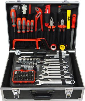VickyHome werkzeugkoffer Gefüllt, Werkzeugset Haushalt Werkzeugkoffer Auto  Feinmechaniker Werkzeug Set für Männer und Frauen : : Baumarkt