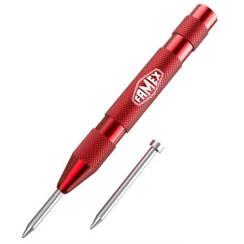 FAMEX 8242 Automatic Center Punch, HSS Steel Tip, 130 mm