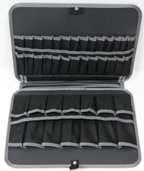 FAMEX 70700 Werkzeugkoffer-Paletten mit 56 Einstecktaschen für Alu-Koffer