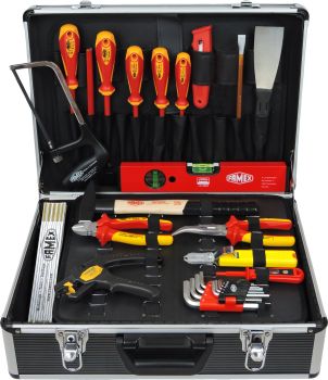 Werkzeugkoffer mit Werkzeug-Set für den Elektriker