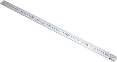 Shinwa 13137 Stainless steel ruler 60 cm - by FAMEX 12525