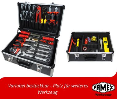Bestückter Werkzeugkoffer