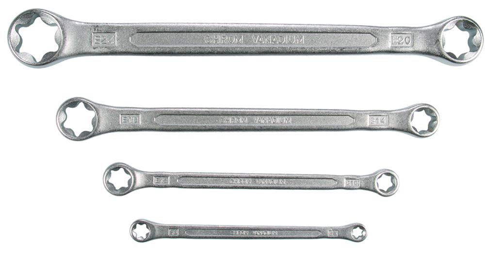 Ringschlüssel Torx Werkzeug Schrauben Schlüssel E20 x E24 BGS Werkzeuge-Berlin 