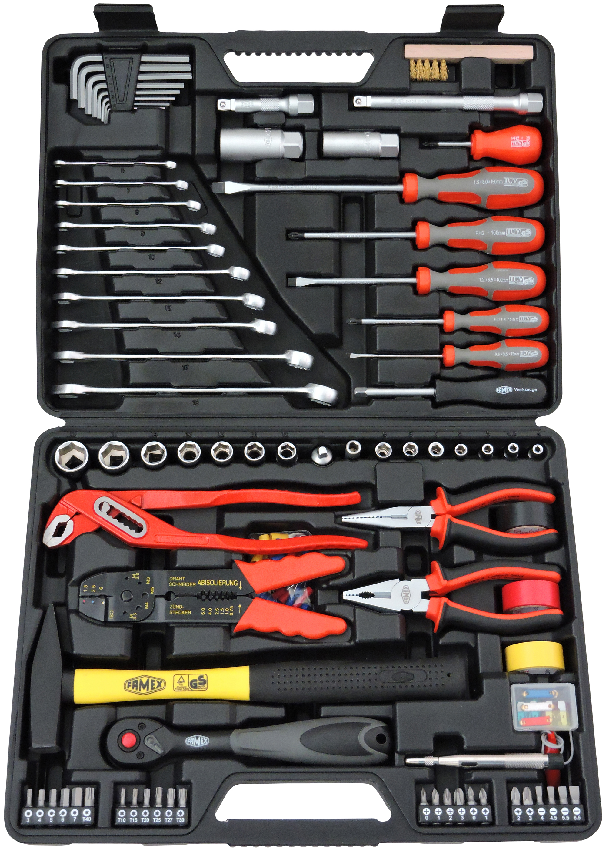 Werkzeuge günstig online kaufen - FAMEX 144-FX-48 Universal-Werkzeugkoffer