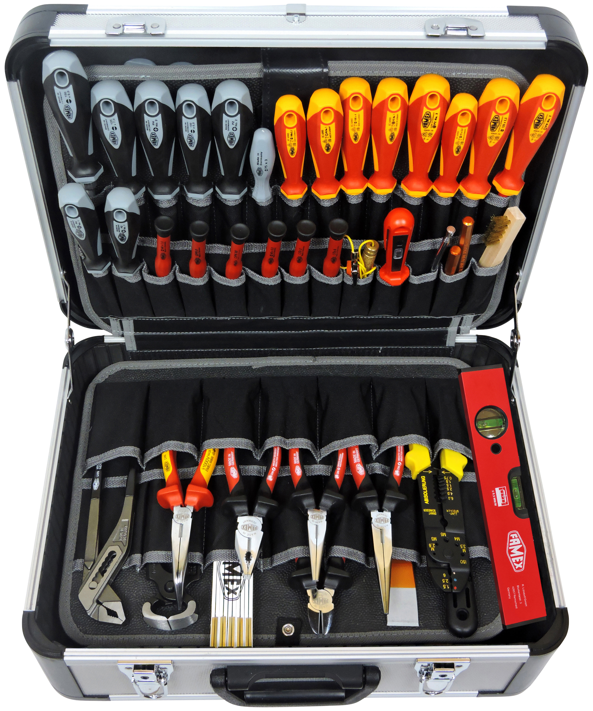 Werkzeuge günstig online kaufen - FAMEX 418-88 Profi Werkzeugkoffer mit  Top-Werkzeugbestückung
