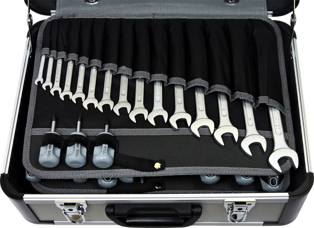 günstig online Komplettset Werkzeuge in mit kaufen 174-teiligem FAMEX - Top-Qualität, Werkzeugkoffer Steckschlüsselsatz 416-21