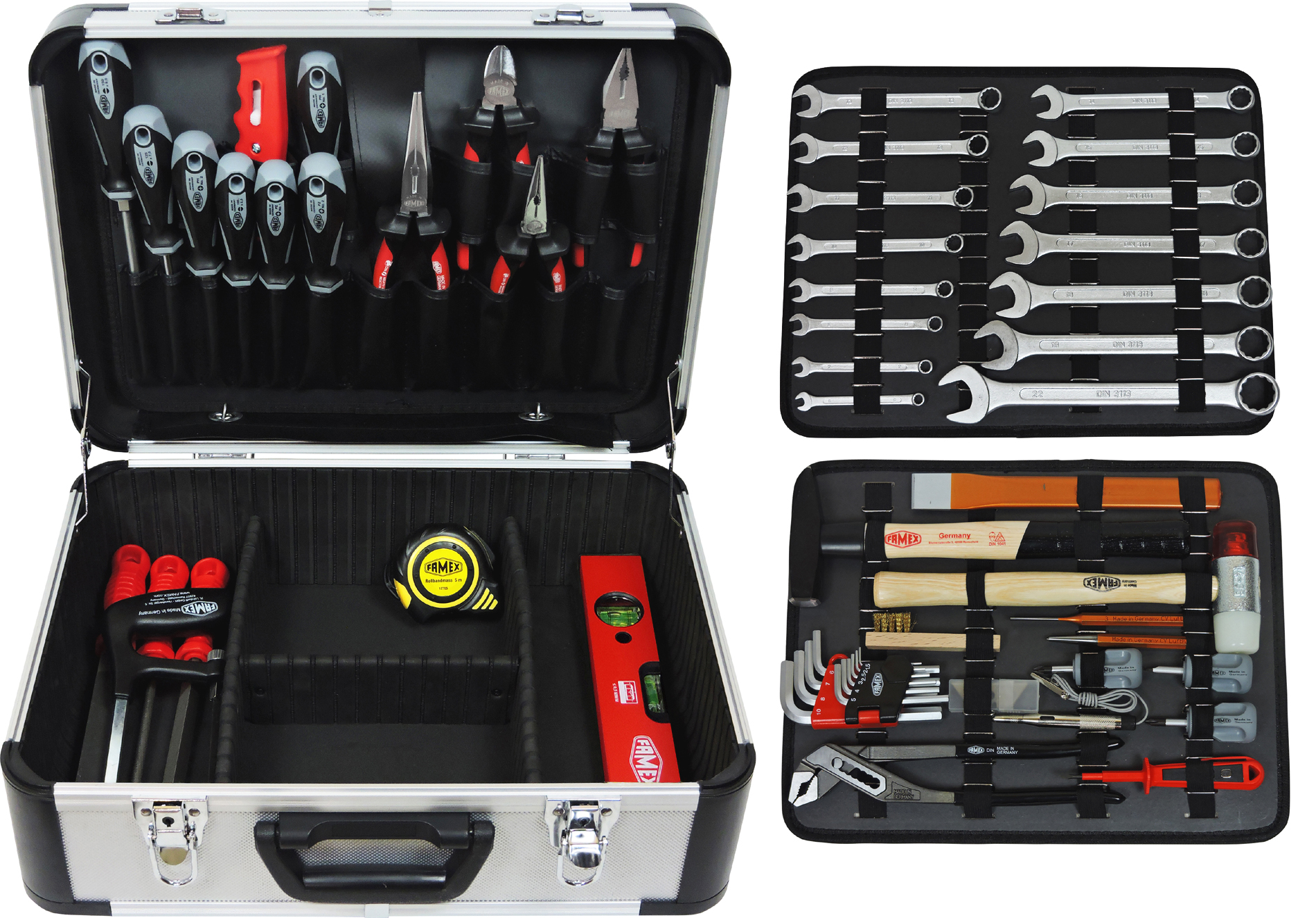 günstig Werkzeuge online kaufen gewerblichen Profi FAMEX 720-88 für Einsatz - den Werkzeugkoffer