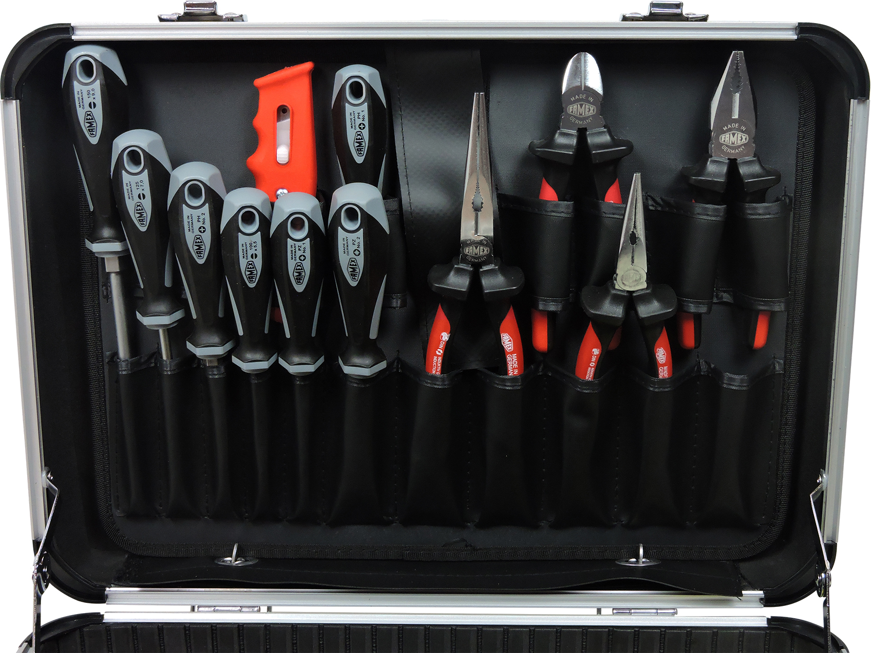 Werkzeuge günstig online kaufen - FAMEX 720-88 Profi Werkzeugkoffer für den  gewerblichen Einsatz | Werkzeug-Sets