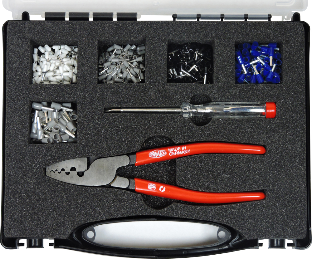 Werkzeuge günstig online kaufen Werkzeugkoffer Alu Elektriker FAMEX 436-10 