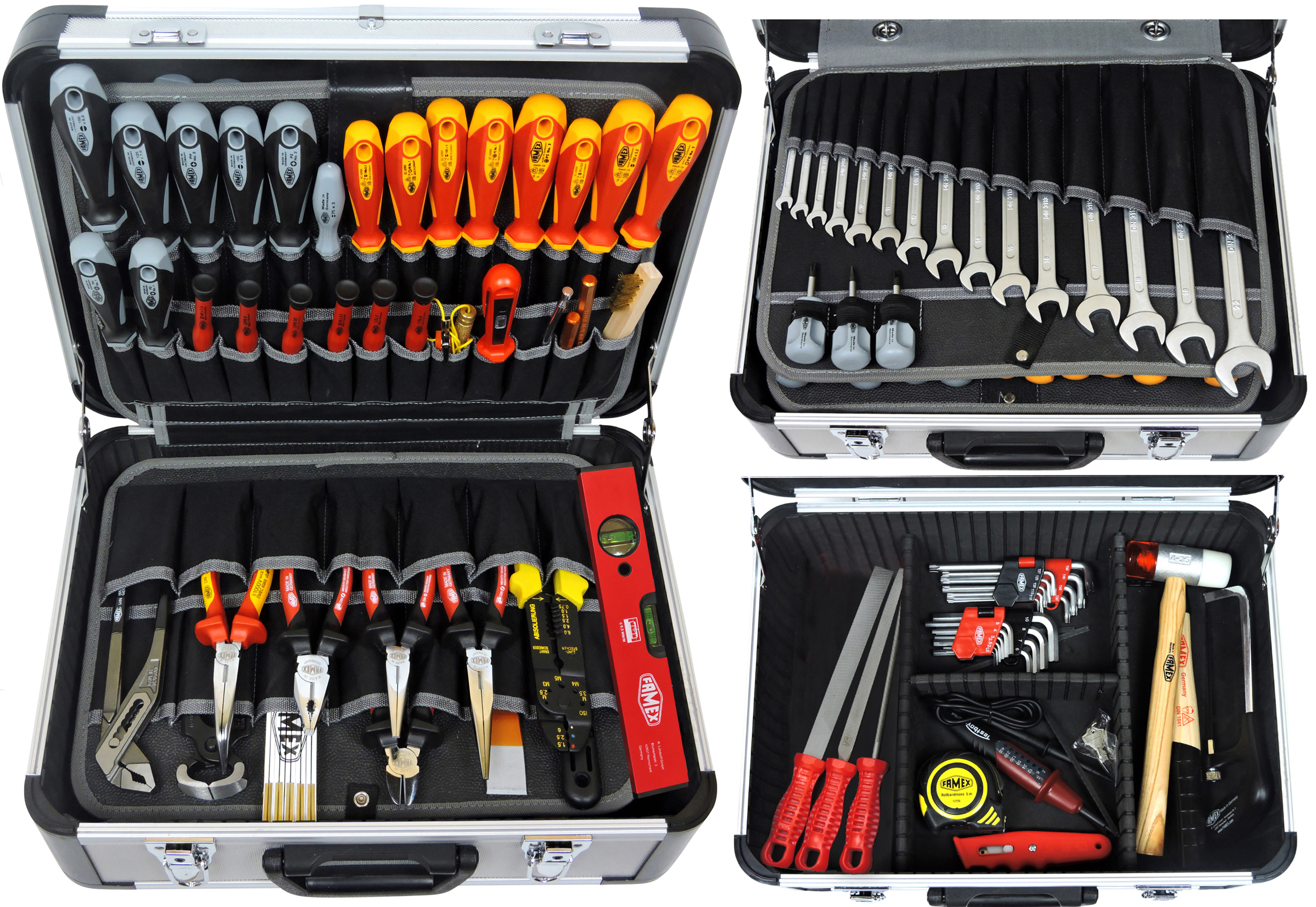 kaufen - Profi online 418-88 FAMEX mit Werkzeuge günstig Top-Werkzeugbestückung Werkzeugkoffer
