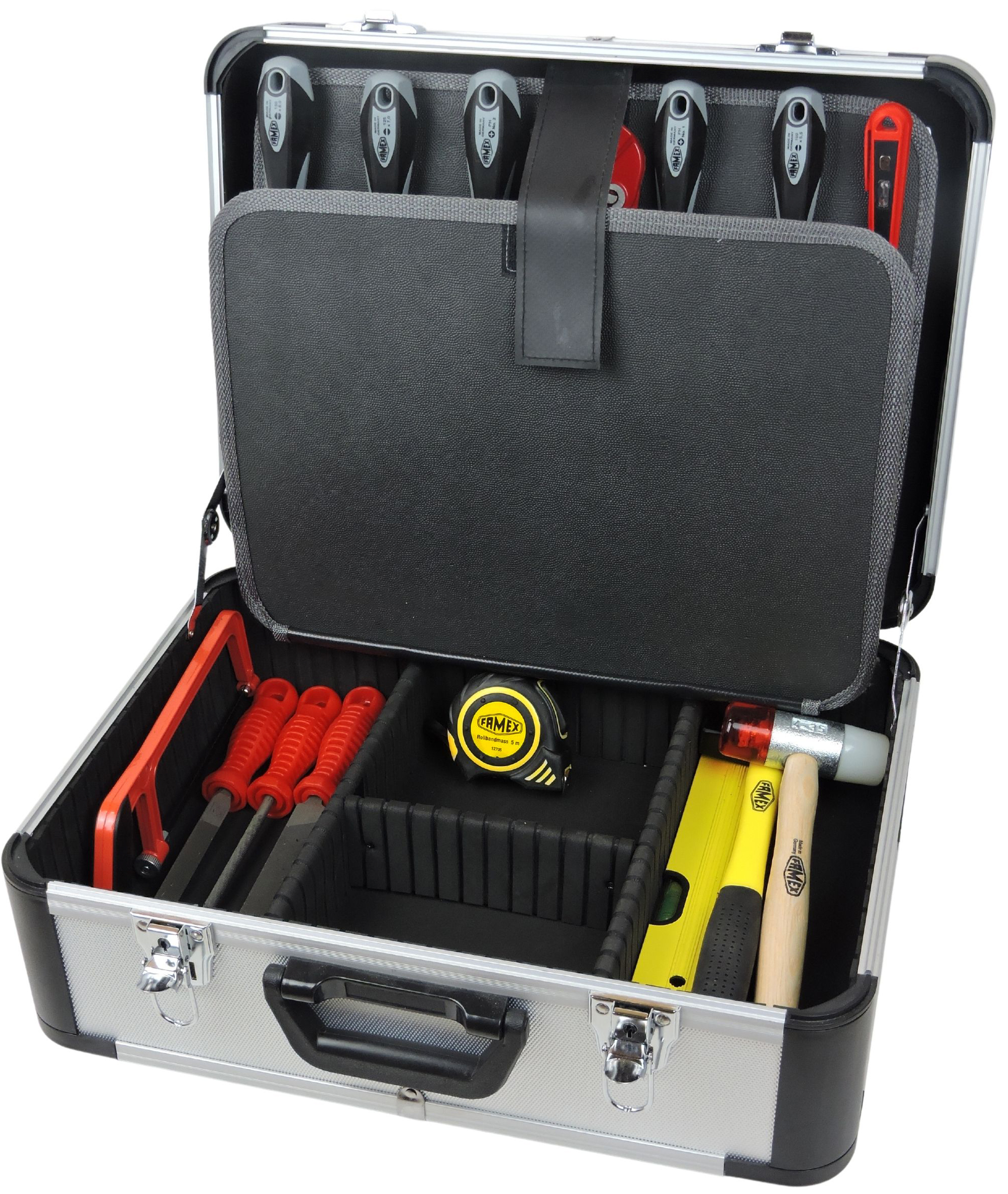 423-47 und online günstig FAMEX Werkzeugkoffer - mit gefüllt Werkzeuge kaufen Steckschlüsselsatz Werkzeug