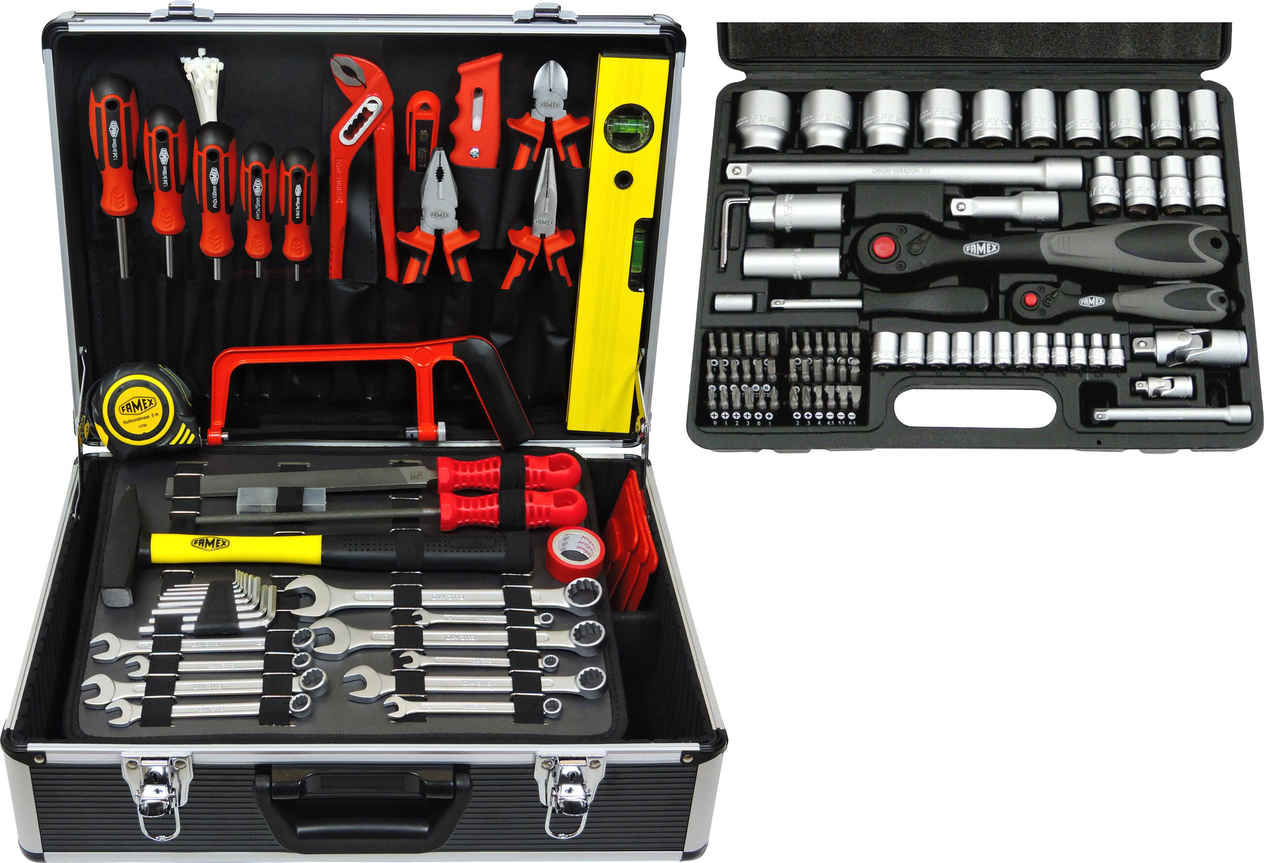 Werkzeuge günstig online kaufen - FAMEX 744-48 Universal Tool Kit with  Socket Set