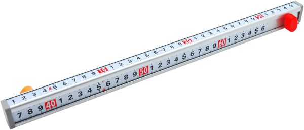 Shinwa 65107 Telescopic measuring stick, Japanese scale - 36/97cm