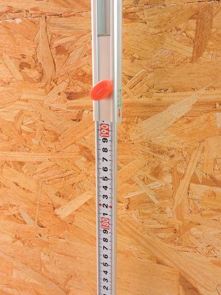 Shinwa 65108 Telescopic measuring stick, Japanese scale - 70/190cm