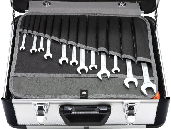 FAMEX 449-93 Professional tool case filled with tool set