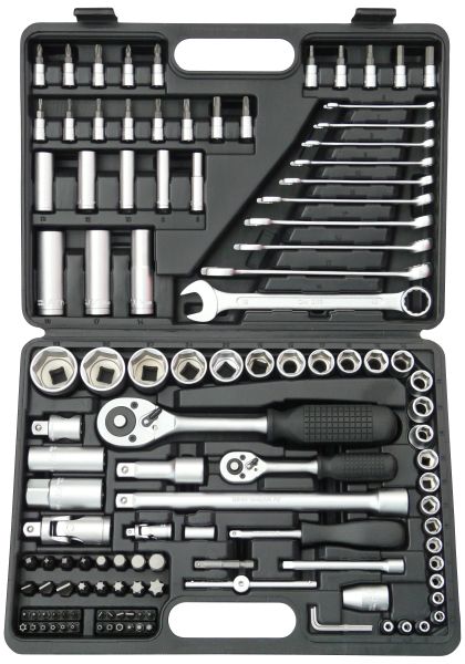 FAMEX 568-50 Mechaniker-Steckschlüsselsatz, 120-teilig