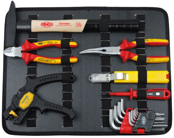 FAMEX 789-10 Tool Set for Electricians