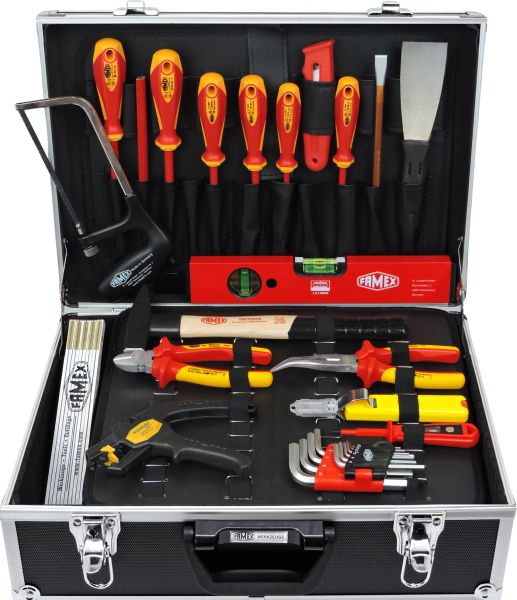 FAMEX 789-10 Tool Set for Electricians