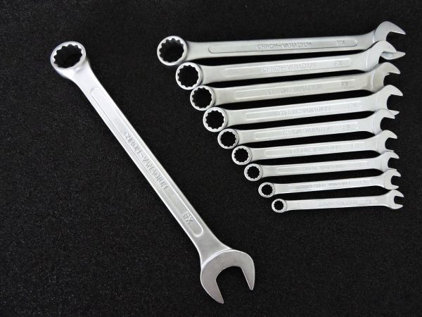 Detailansicht der Ringmaul-Schlüssel