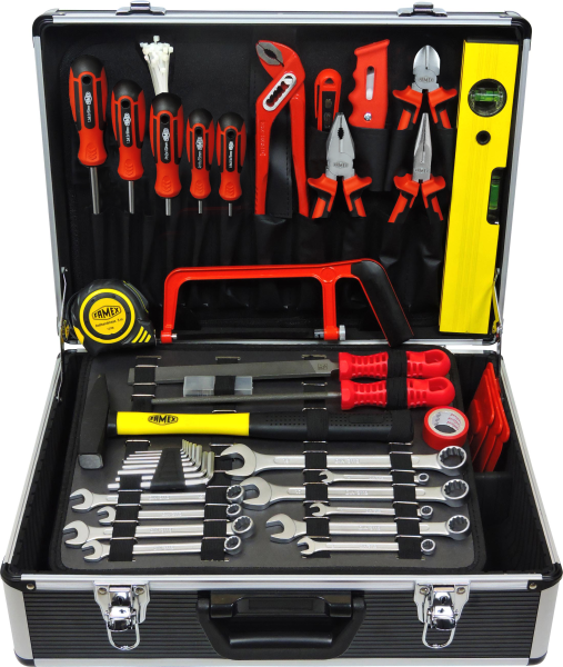 Werkzeuge günstig online kaufen - Werkzeugkoffer Steckschlüsselsatz bestückt FAMEX mit und Werkzeug 744-48